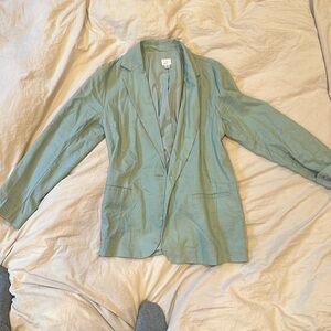 A New Day Light Green Blazer women’s size Small